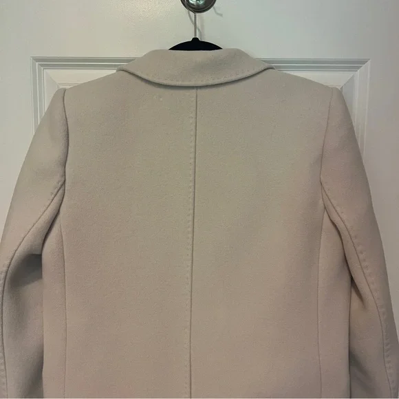NWT Aritzia Babaton Constant Coat Sodt Wool Cashmere in Matte Pearl - Picture 11 of 12